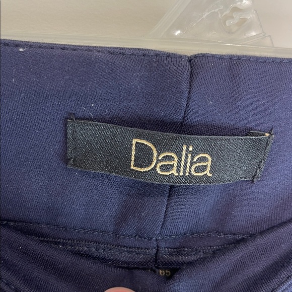 Dalia Skinny Fit Legging Trousers Navy Blue Pull On Stretch Size 8 - Picture 5 of 11